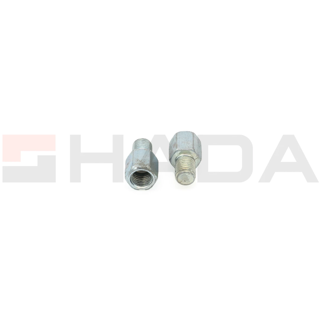 ADAPTADOR REDUCTOR PARA ESPEJO DE 10 MM SET X2 (1 DERECHA A DERECHA, 1 DERECHA A IZQUIERDA)