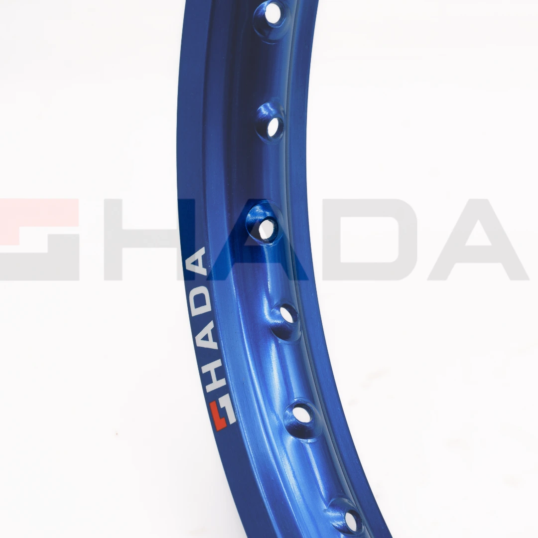 AROS DE LLANTA ALUMINIO DEL. 18X1.60 AZUL