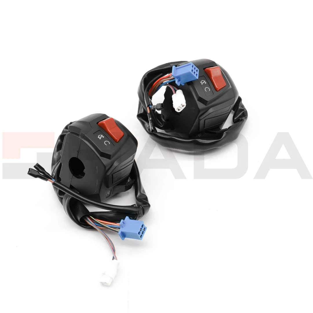 COMANDO DE LUCES DERECHO B.ROUSER NS200 AZUL 2PCS
