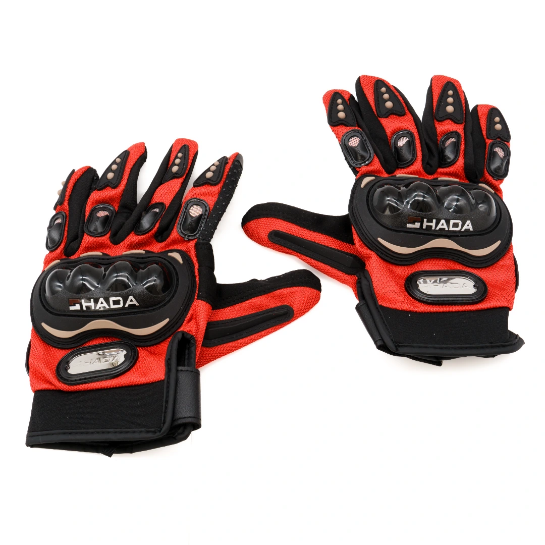 GUANTES,CABALLERO,ROJO