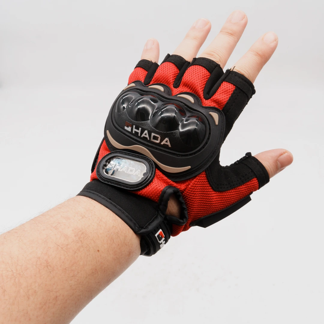 GUANTES,CABALLERO,ROJO