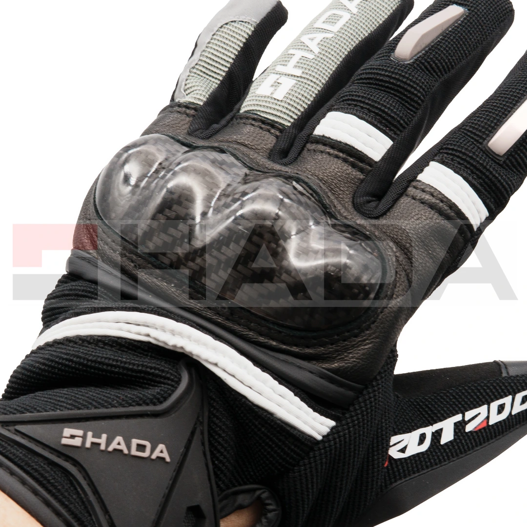 GUANTES,CABALLERO - MCS-57,NEGRO Y GRIS