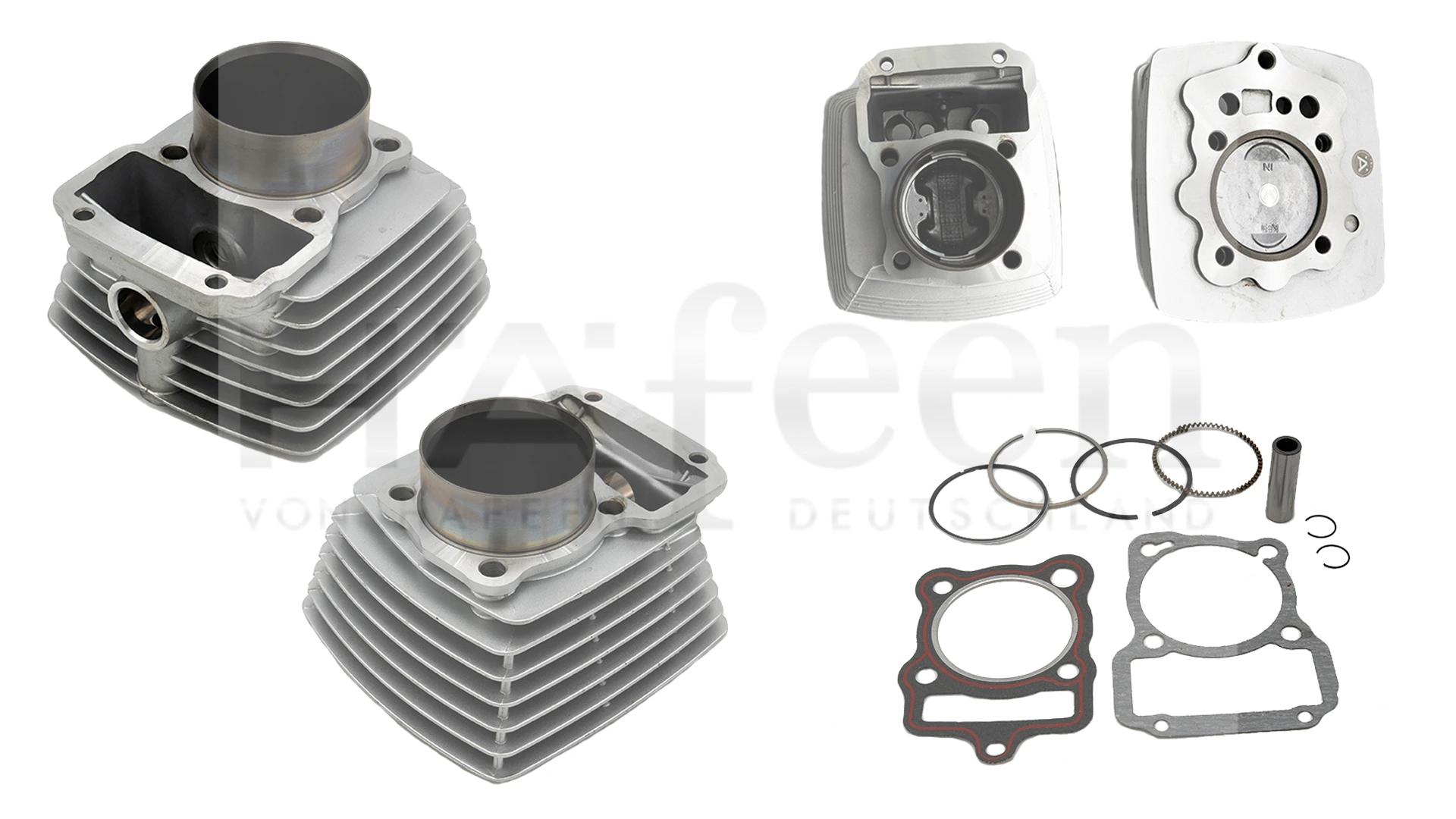 KIT CILINDRO M.Dakar 200/ H.CBX 200 Varillero Ø63.5 ALT: 76/104