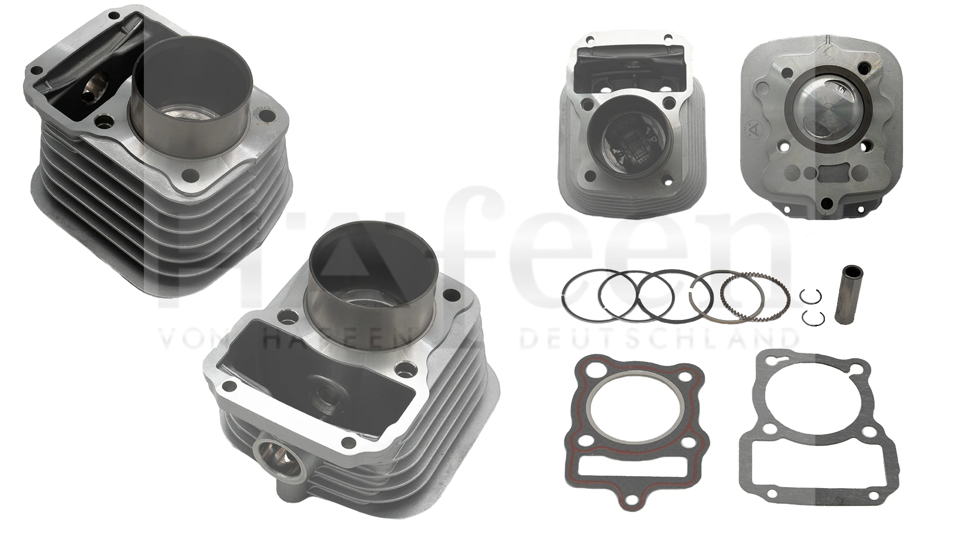 KIT CILINDRO H.STORM 125 Ø56.5, P15mm