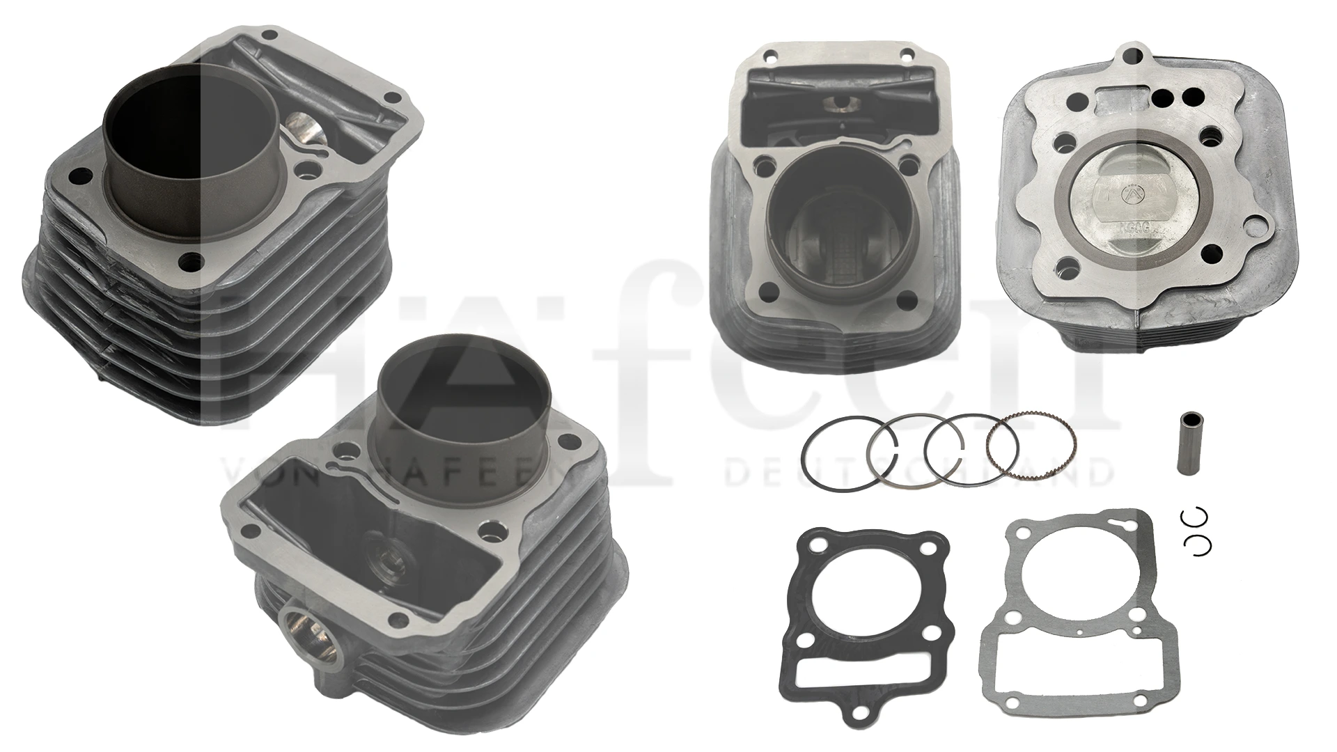 KIT CILINDRO H.Titan FAN / BROSS 125 00/02 Ø56.5, P13mm