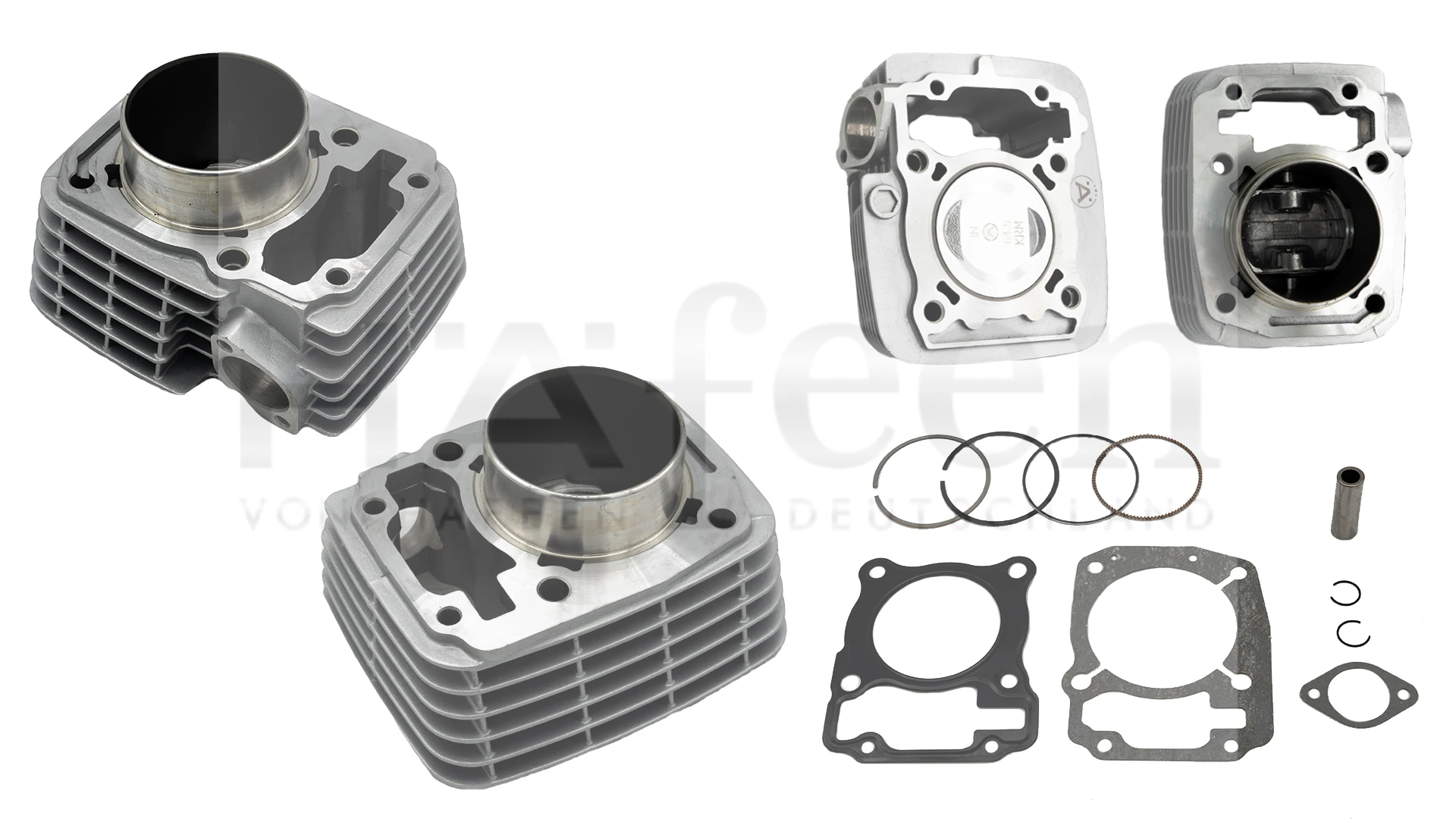 KIT CILINDRO H.Titan 190 Competicion /G.VC 150 R CADENERO  Ø64.5  VIENE C/PISTON STD MEDIDA C