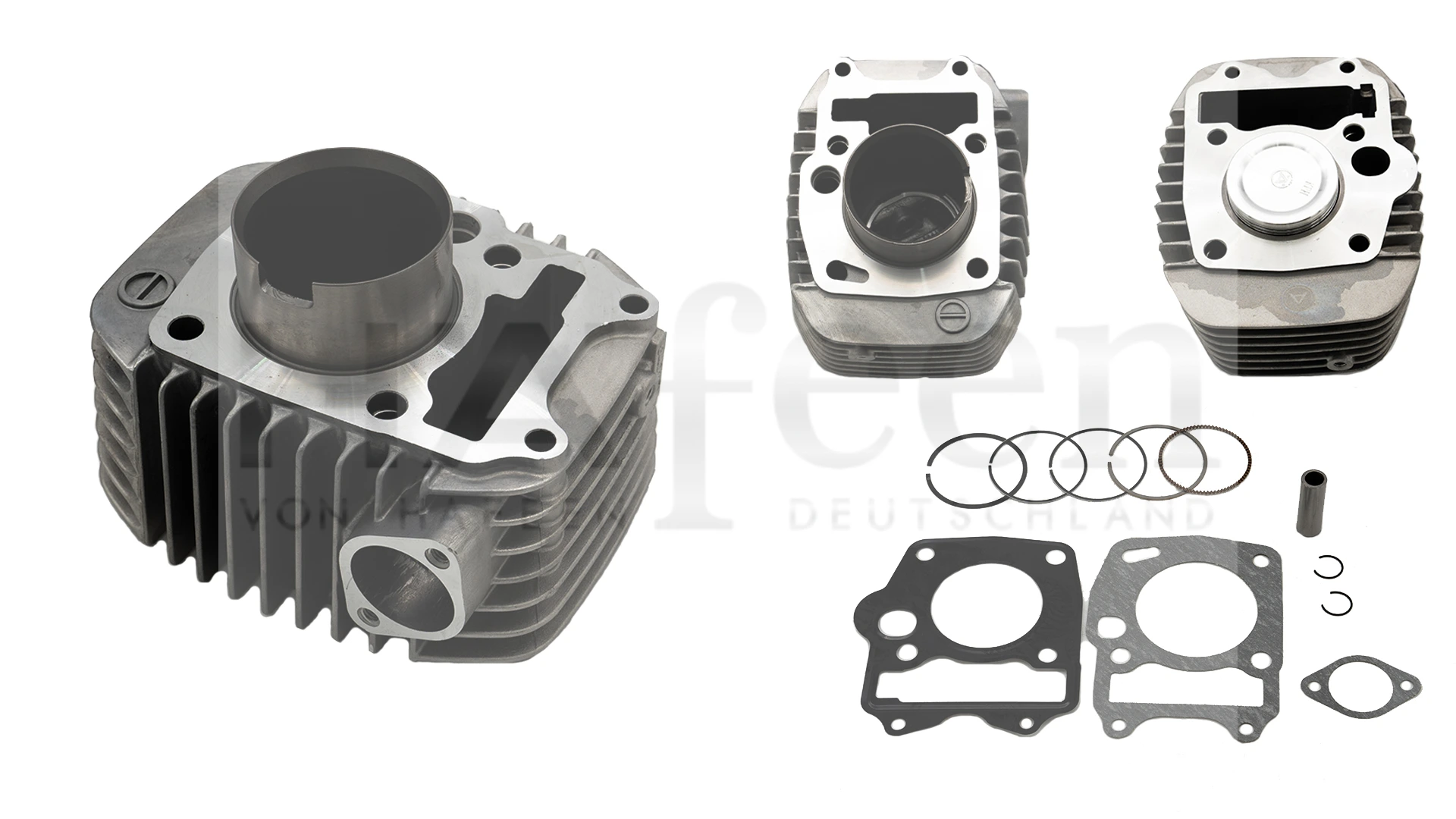 KIT CILINDRO H.BIZ 125 ø52.4 P13