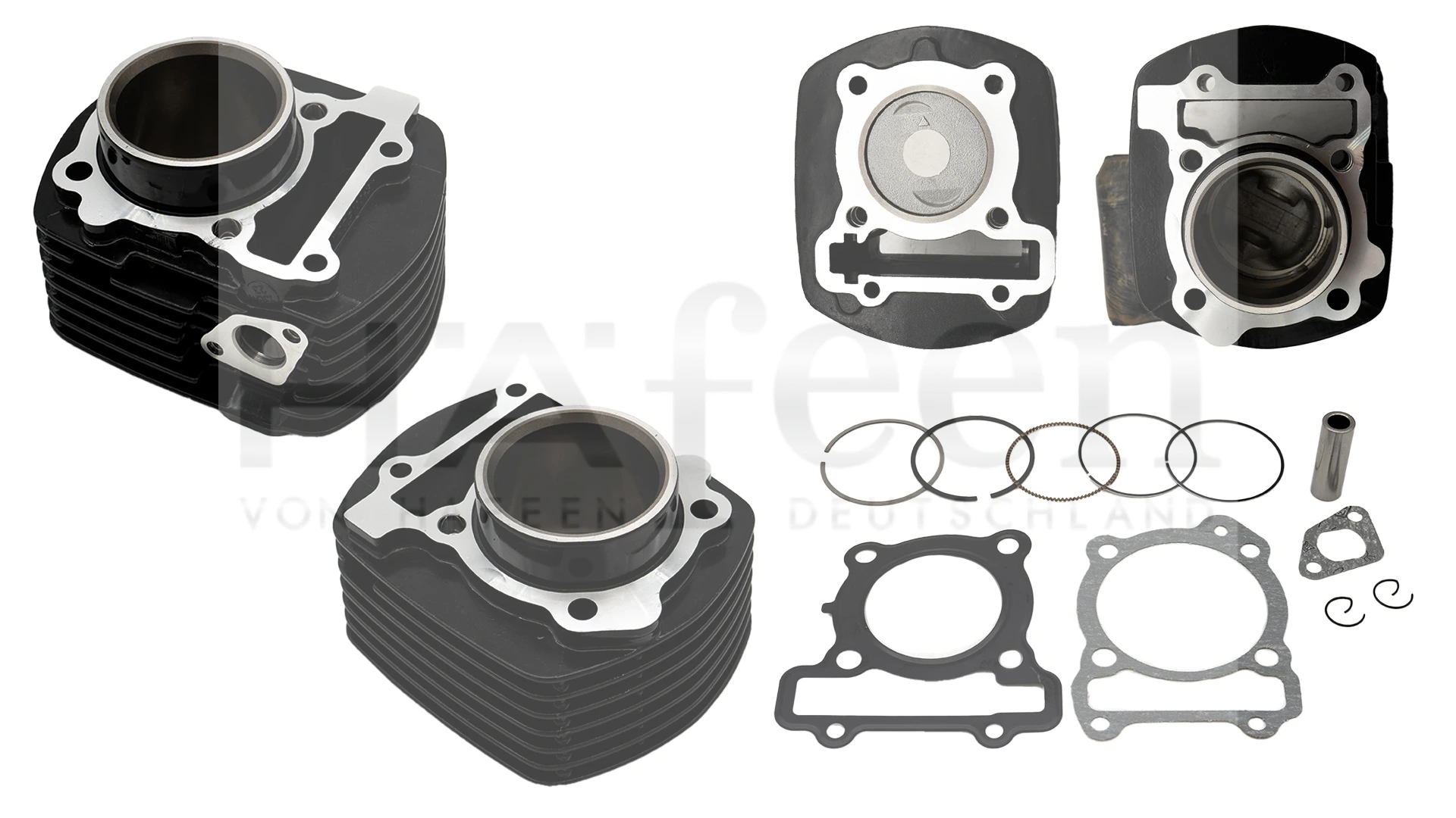 KIT CILINDRO Y.FZ 16 Ø58