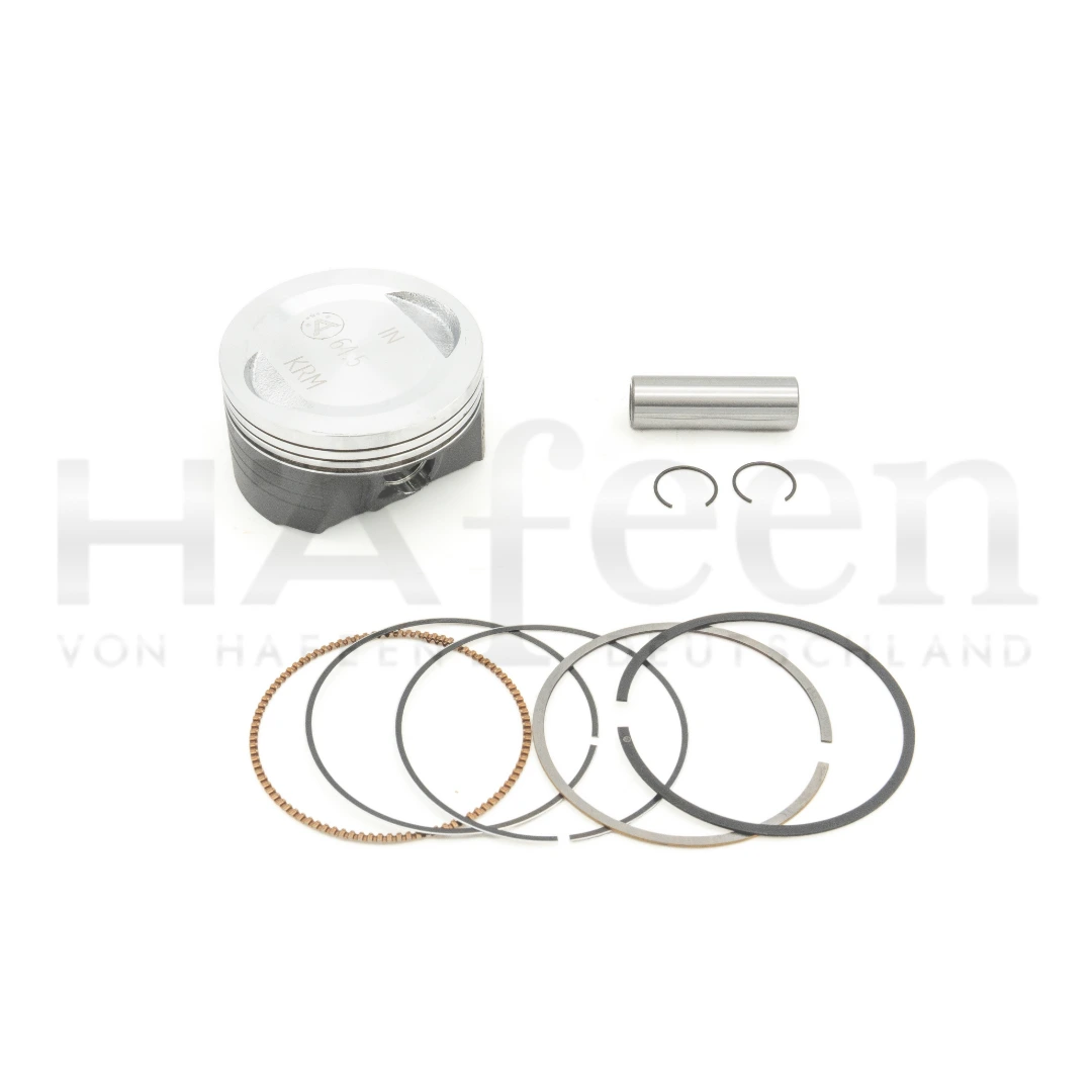 KIT PISTON H.TITAN 190/NEW TITAN/XR150L/CBF150 INVICTA (POTENCIADO DE 150 A 190CC) ø64.5 P14 STD