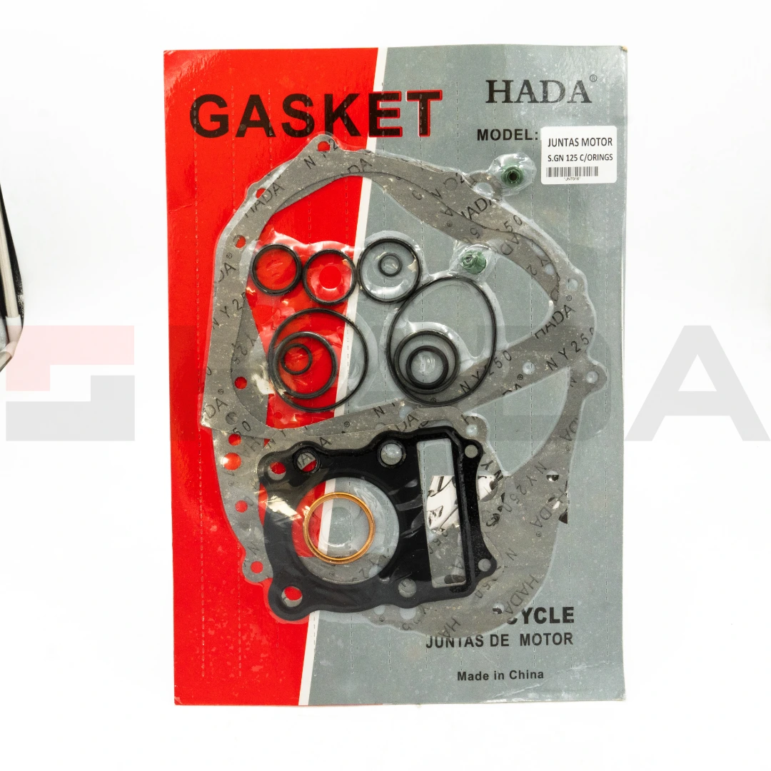 JUNTAS DE MOTOR SUZUKI S.GN 125 C/ORINGS