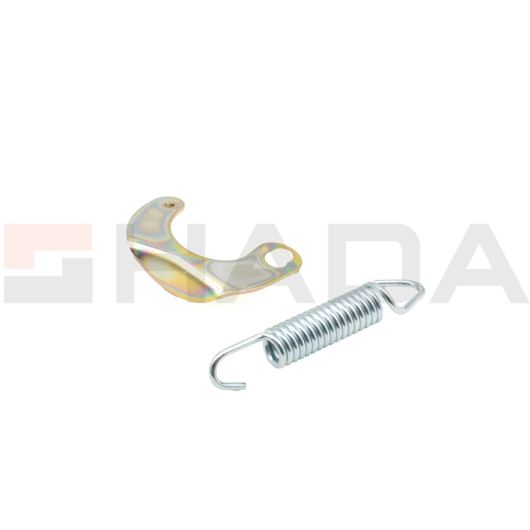 KIT CHAPA Y RESORTE DE CABALLETE  H.CG 125/TITAN 99
