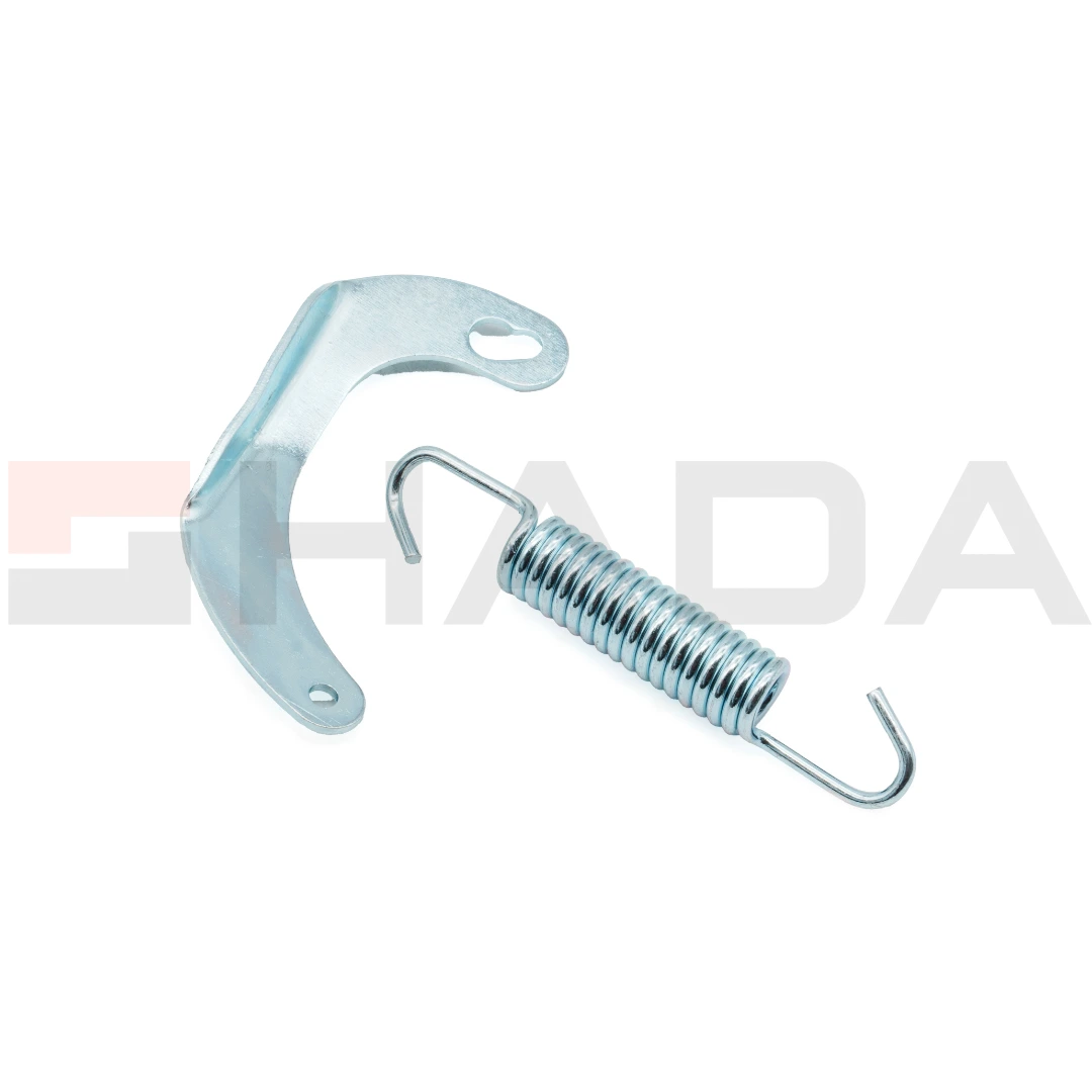 KIT CHAPA Y RESORTE DE CABALLETE  H.BIZ100/125
