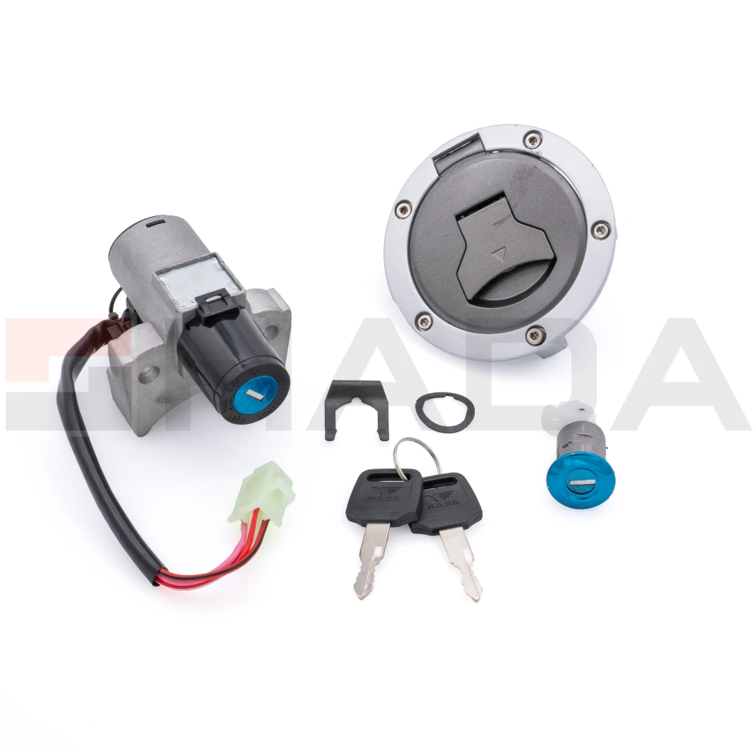 KIT CERRADURA H.CB 250 F TWISTER ABS, CB 250 F TWISTER CBS 2019-2021-3PIN