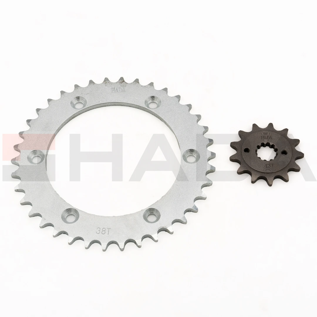 KIT CORONA Y PIÑON H.XR 250 TORNADO 520-38T/13T