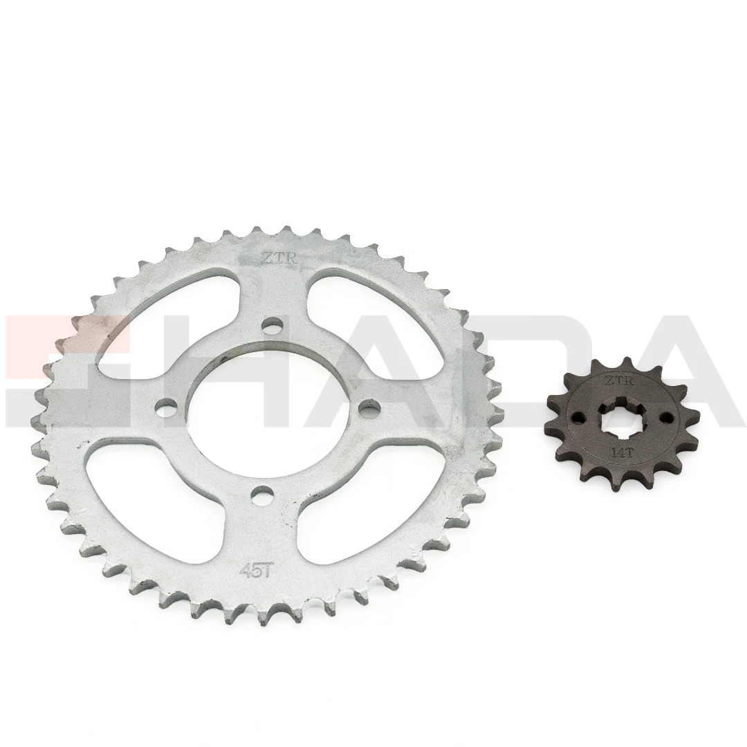 KIT CORONA Y PIÑON Y.YBR 125  428-45T/14T