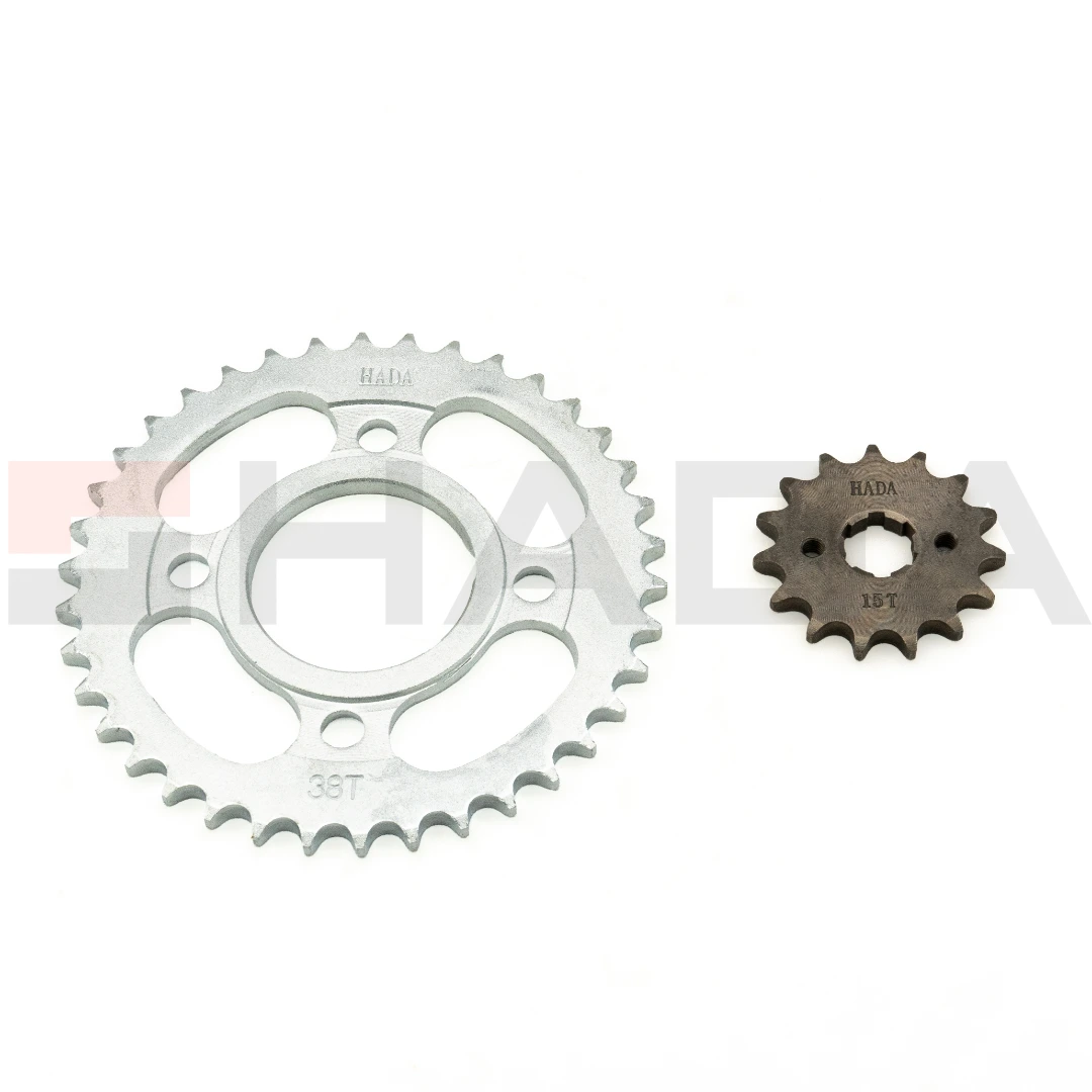 KIT CORONA Y PIÑON Z.RX 150/CG 150 S2  428-38T/15T