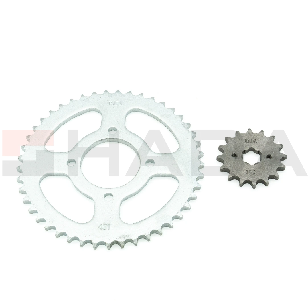 KIT CORONA Y PIÑON M.SKUA 150 428-45T/16T
