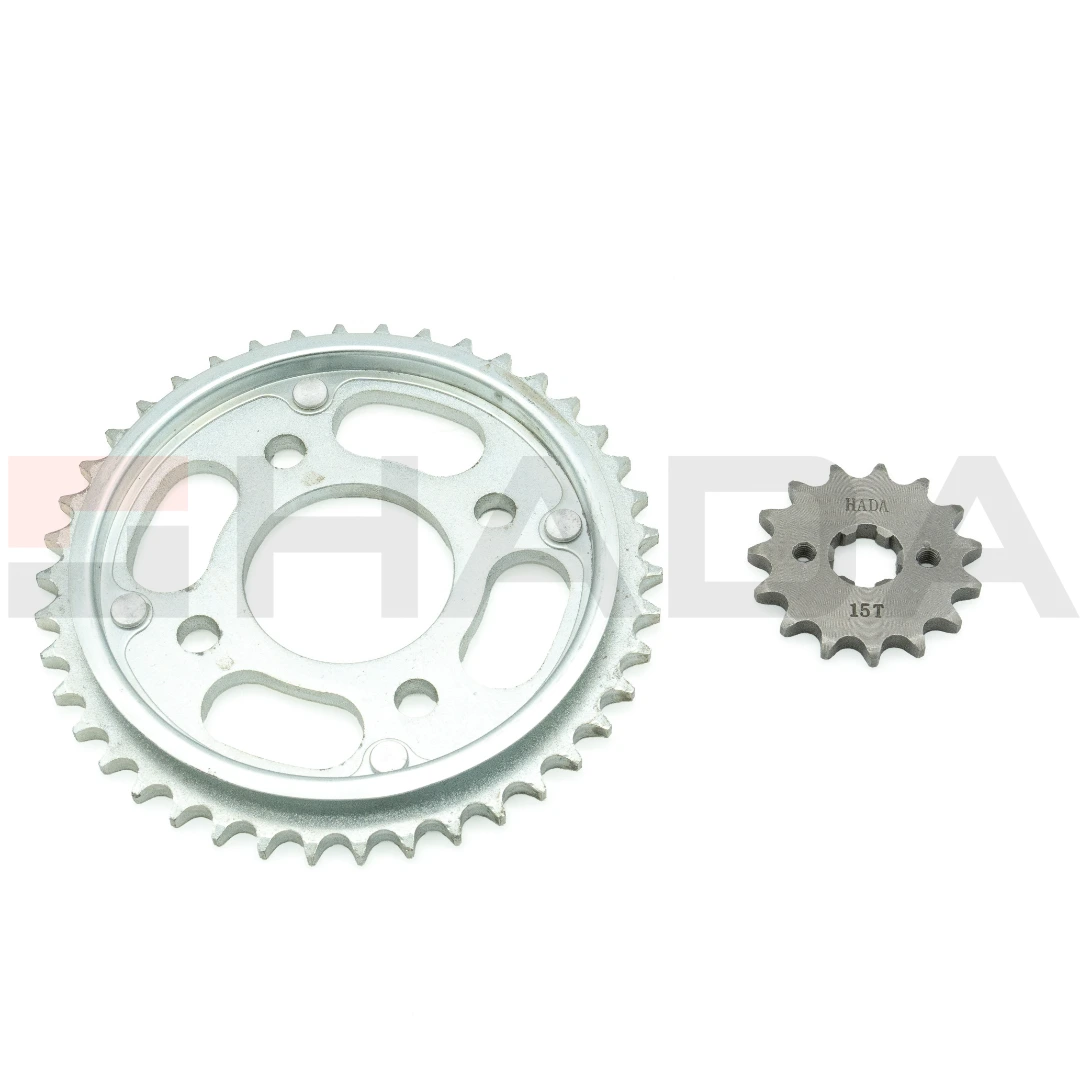 KIT CORONA Y PIÑON H.INVICTA150 428-42T+15T C/PROTECTOR