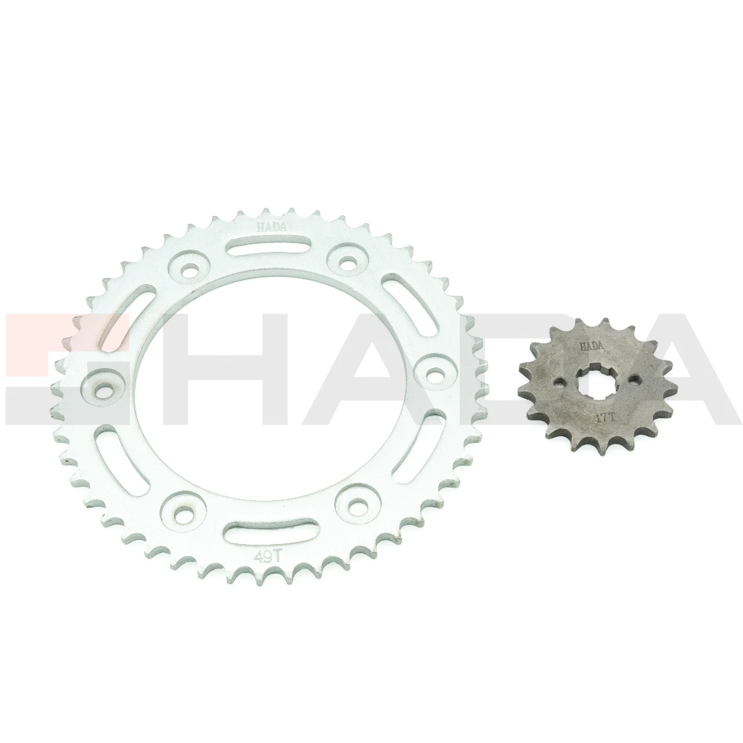 KIT CORONA Y PIÑON H.XR 125/150 BROSS 428-49T+17T