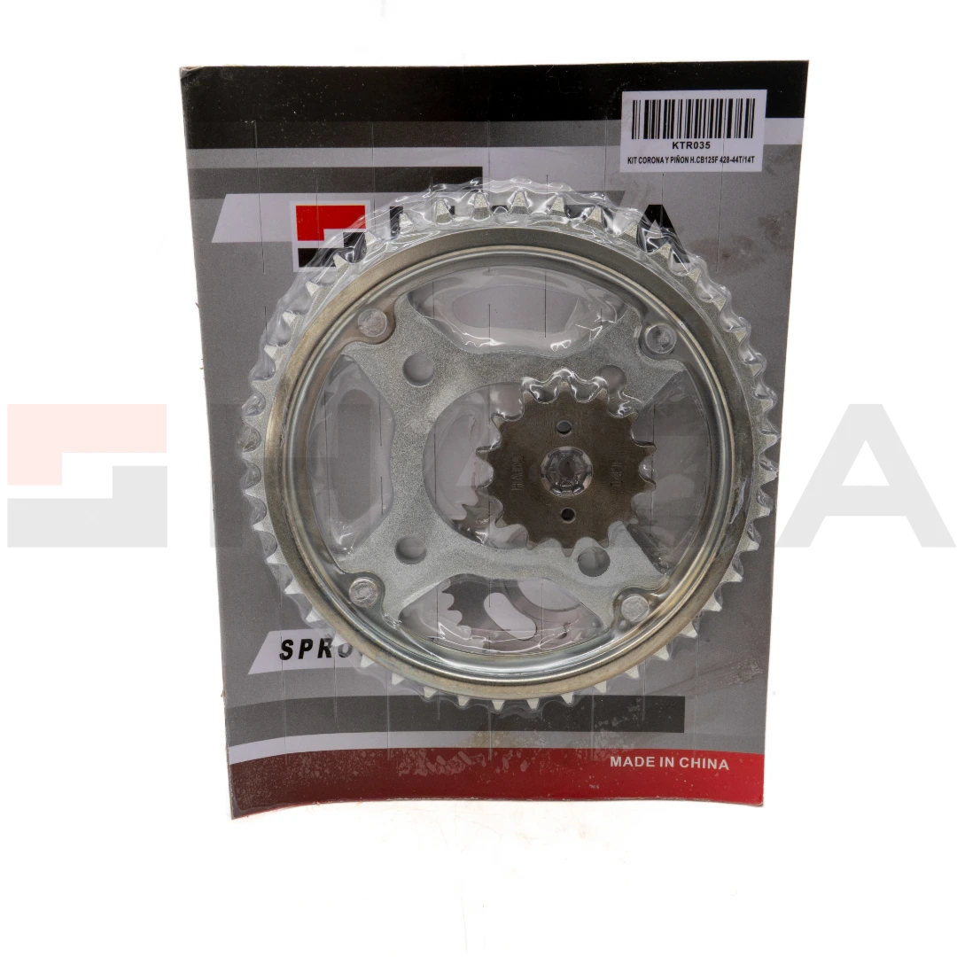 KIT CORONA Y PIÑON H.CB125F TWISTER 428-44T+14T C/PROTECTOR