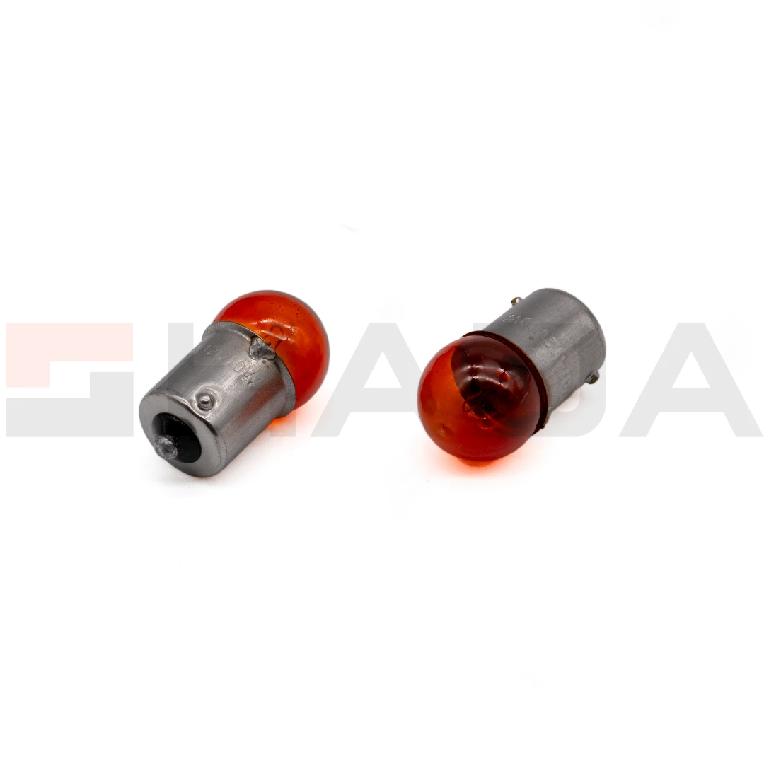 LAMPARAS G18 12V 10W NARANJA