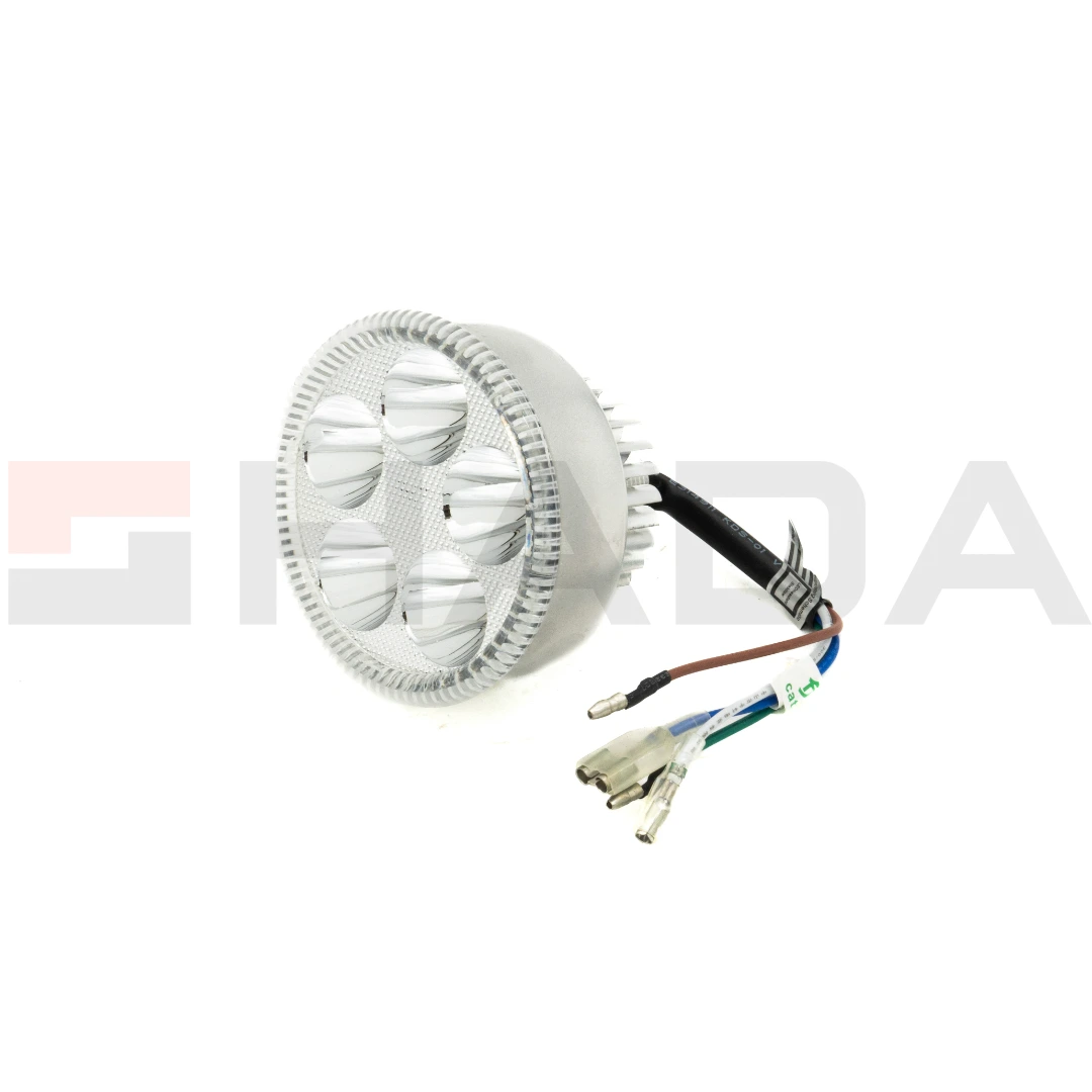 KIT LUZ LED REDONDO ARA FAROL DEL. 125/150, INTEGRAL 5 LED, AZUL