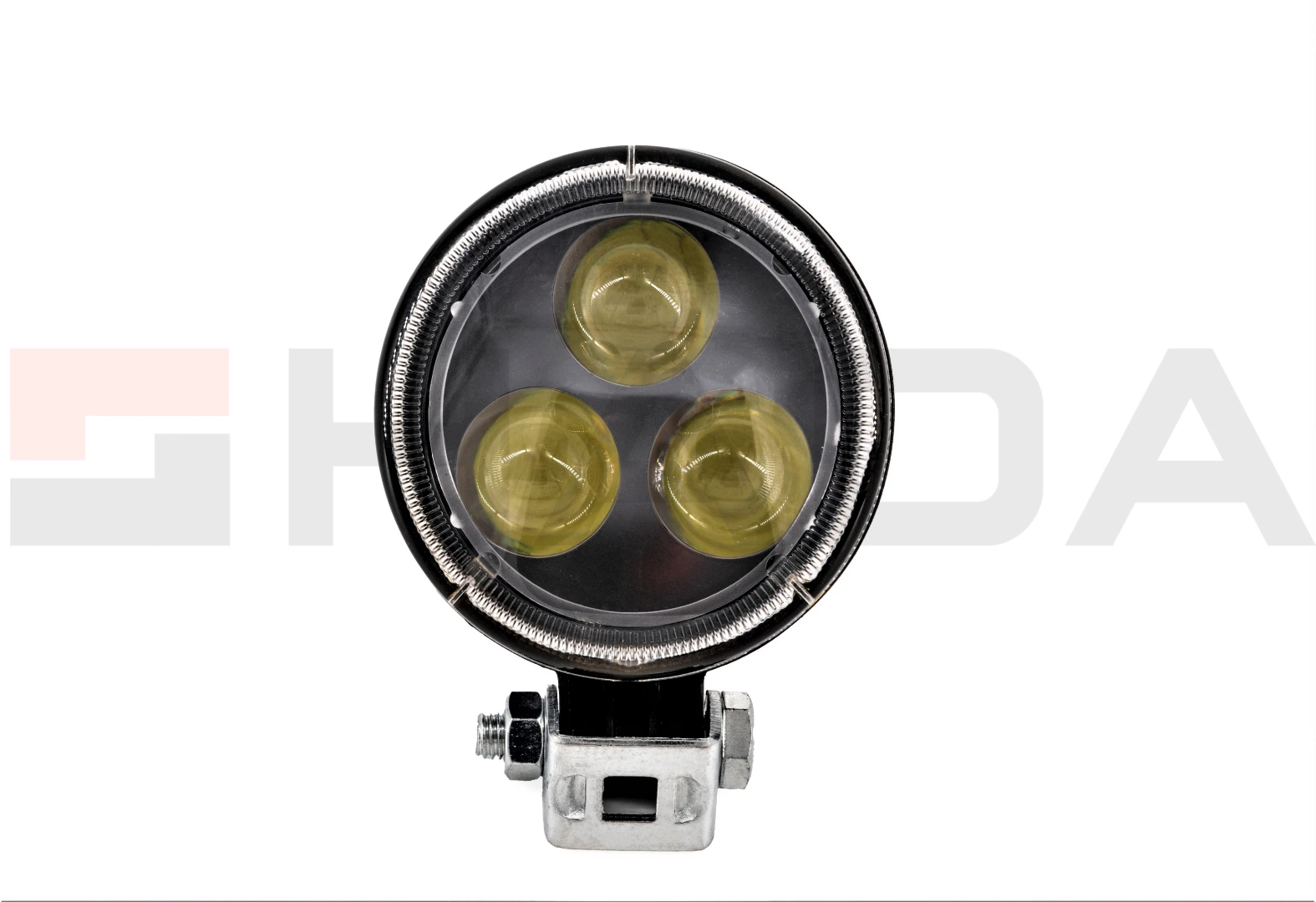 FAROL AUXILIAR 3 LED REDONDO C/LUPA