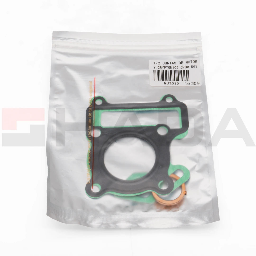 1/2 JUNTAS DE MOTOR Y.CRYPTON105 C/ORINGS