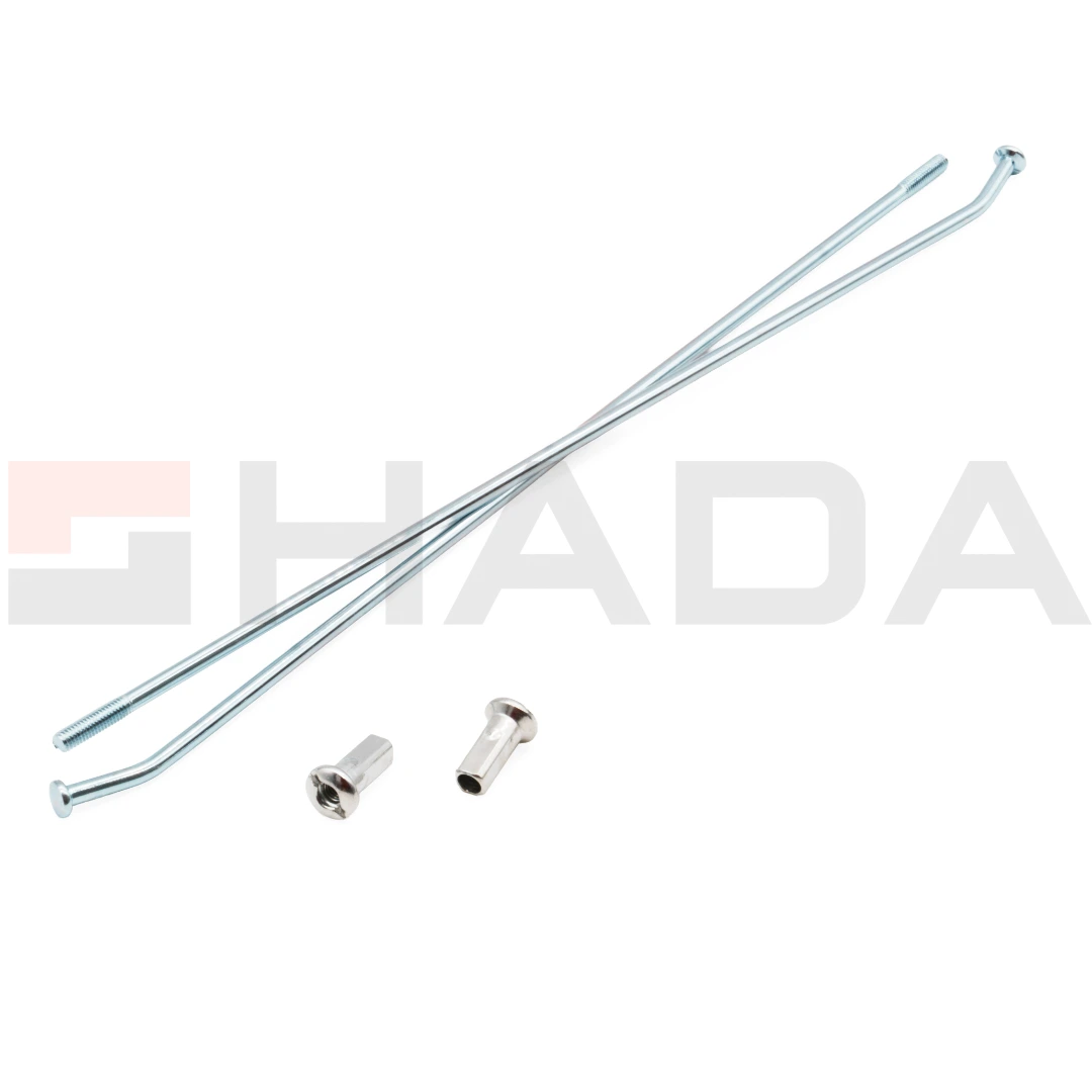 SET RAYOS C/NIPLE DEL. XR 250 TORNADO 240 X 3.5*18 / 243 X 3.5*18