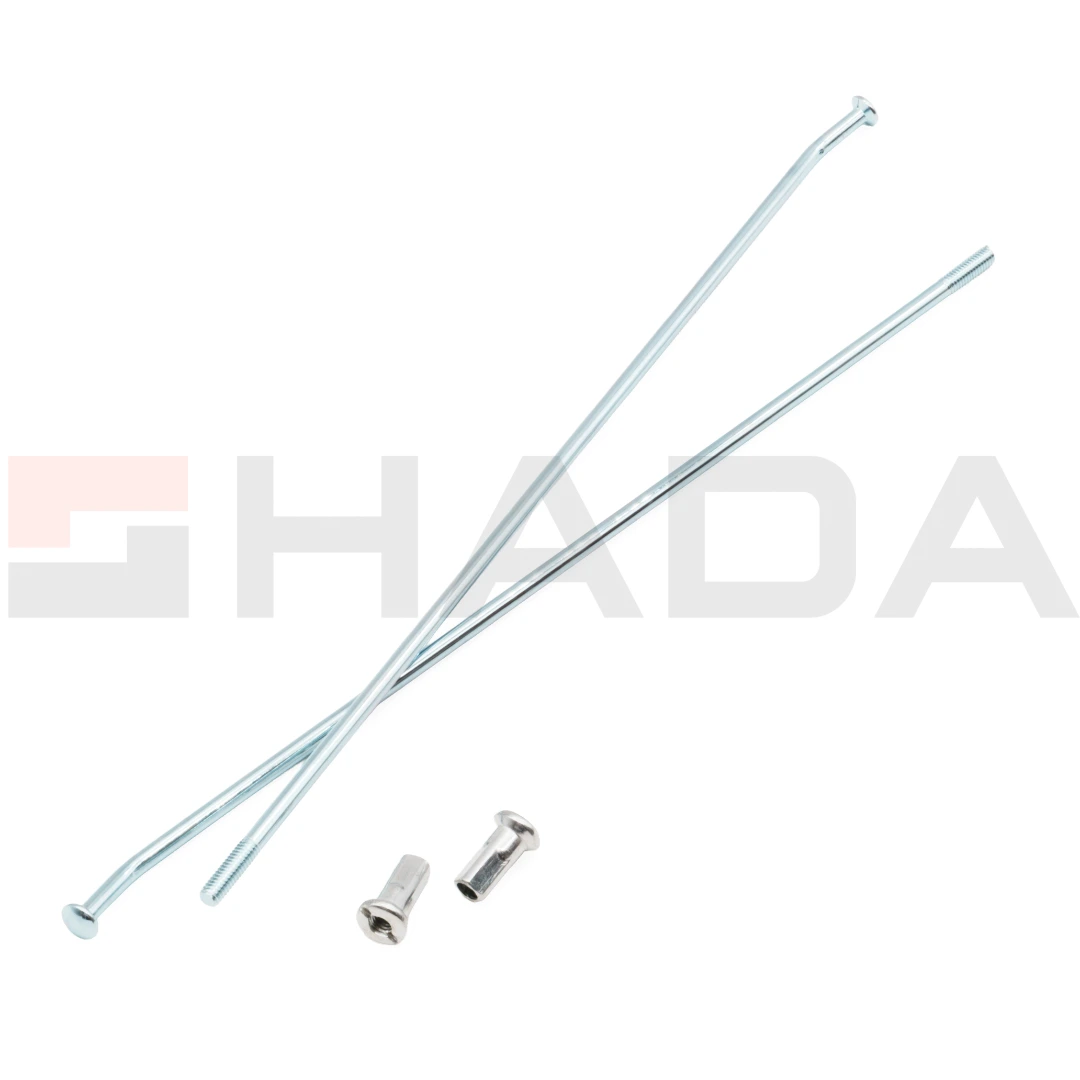 SET RAYOS C/NIPLE DEL. XR 250 TORNADO 240 X 4*18 / 243 X 4*18