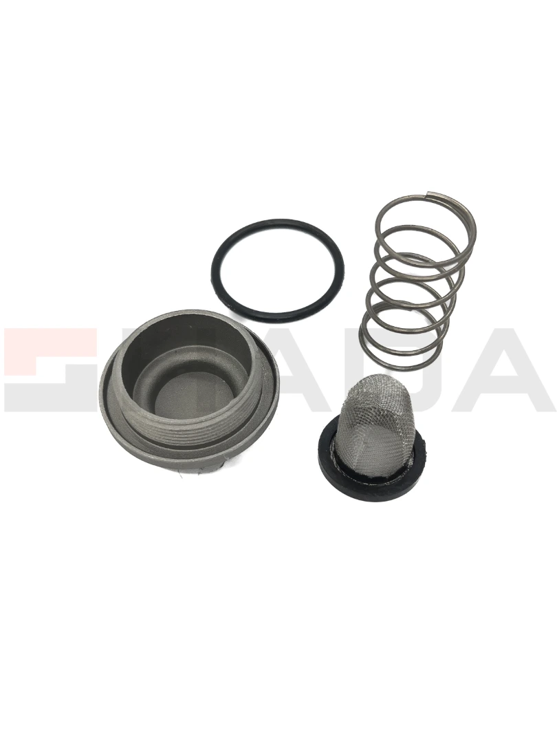 KIT TAPAON DESCARGA ACEITE C/FILTRO RESORTE M.SKUA150/H.TITAN150 / CG 125  ROSCA Ø35